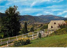 15 - Vic sur Cère - Maison du Souvenir Mermoz et vue générale - Fleurs - Flamme