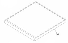 Top dessus blanc pour lave - dessus,