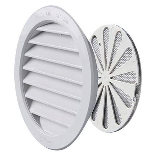 Grille aération ronde avec - grille, d'aération