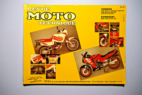 Revue technique moto etai - moto, n°