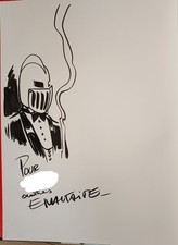 Dédicace pleine page de Maltaite sur Choc