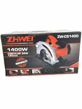 Scie Circulaire Portable À Main Avec Guide Laser 1400 W Découpe ZW-CS1400 SUS