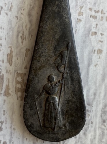 Ancienne rare cuillère jeanne - ancienne,