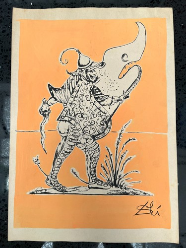 Salvador dali dessin - salvador, sur