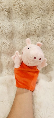 Peluche marionnette peppa pig - peppa,