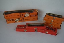 21) JOUEF  LOT DE 9 BOITES  20 RAILS  AVEC BALLAST N° 460/463/466 ÉTAT NEUF  HO