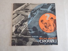 Dépliant Publicitaire CROUZET