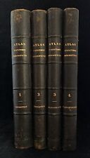 BONAMY & BEAU : ATLAS D'ANATOMIE DESCRIPTIVE DU CORPS HUMAIN . 4 VOL. MASSON, EO