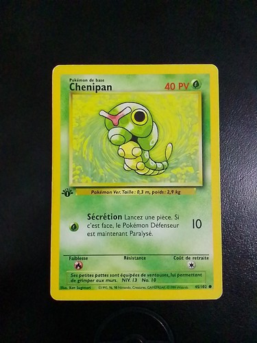 Carte pokemon chenipan - pokemon,