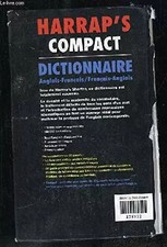 Harrap's Compact Dictionnaire Anglais-Fran�ais / F, Unknown