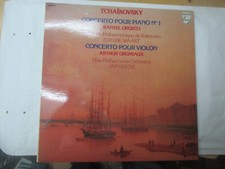 LP 33 T  LP  Tchaikovsky Concerto pour Piano N 1 Rafael Orozco Concerto pour Vio