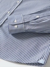 Chemise Mango Rayures Marine 