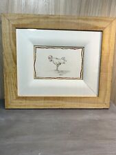 Tableau Aquarelle Poule