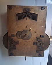 Mouvement pour ancienne pendule enregistreuses à cartes d'usine marque LAMBERT 