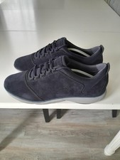 BASKETS GEOX RESPIRA NEBULA SUEDE BLEU MARINE