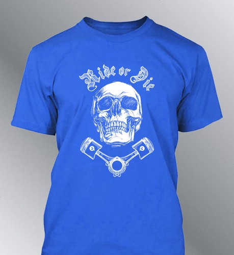 Tee shirt homme biker ride - shirt,