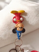 Porte-clés ancien Disney Mickey rétro collection vintage objet d'occasion rare