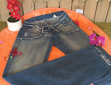 Vêtement occasion femme : Jeans bleu " K-Talpa BB420 " - T : 34 / W 23 *