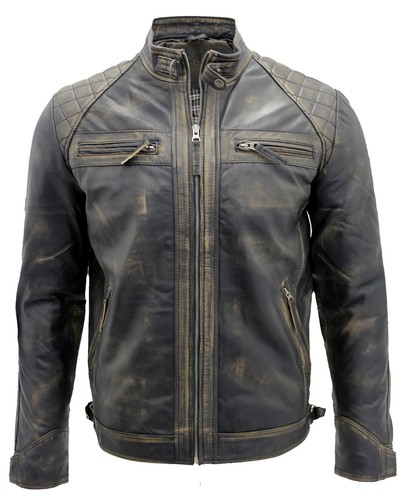Veste moto rétro - moto,