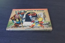 (150) Livre animé POP UP Puss in boots Kubasta Artia 60's (Chat botté)