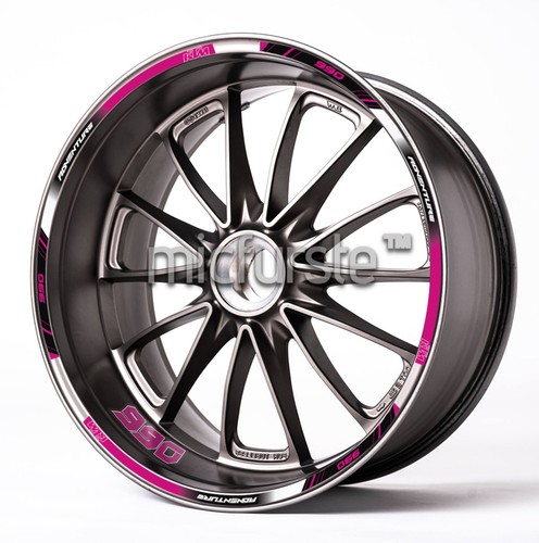 Autocollants roue moto - de,