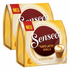 SENSEO COFFEE PADS Café Latte Vanilla Latte Coffee Milk 16 PADS