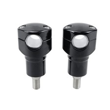 3.0” Black Handlebar Risers