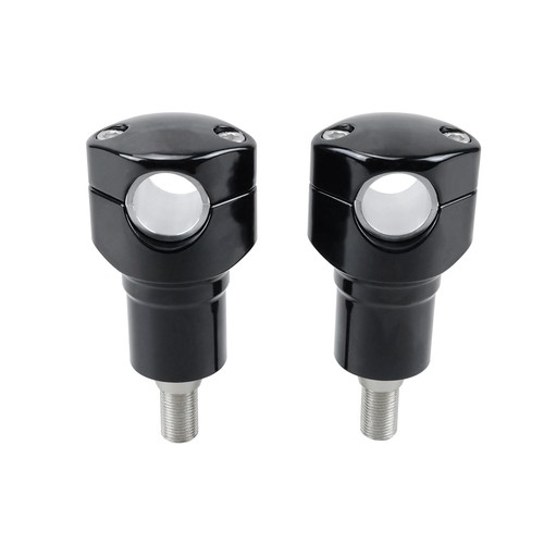Black handlebar risers - 3.0”,