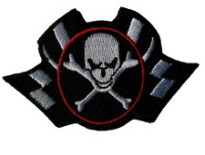 Patch écusson drapeau damier