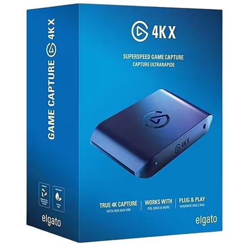 Elgato game capture x - game, 4k