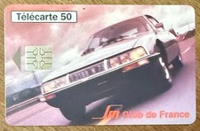 CITROËN SM TELECARTE RÉF PHONECOTE En1068 PHONECARD SCHEDA CARTA KARTE CARTE カード