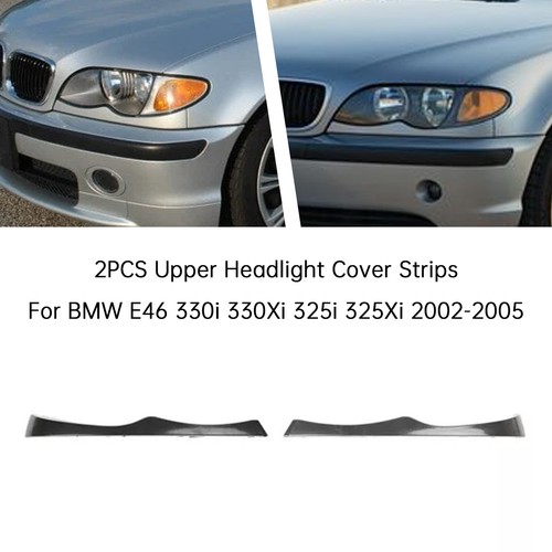 Upper headlight cover - 2x,