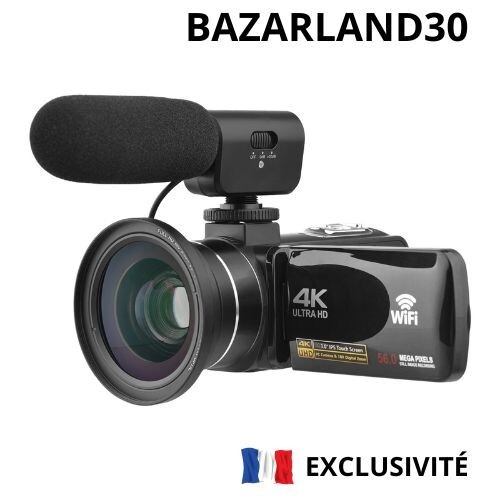 Caméra vidéo numérique - , 4k