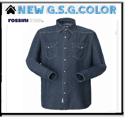 Chemise homme denim - chemise,