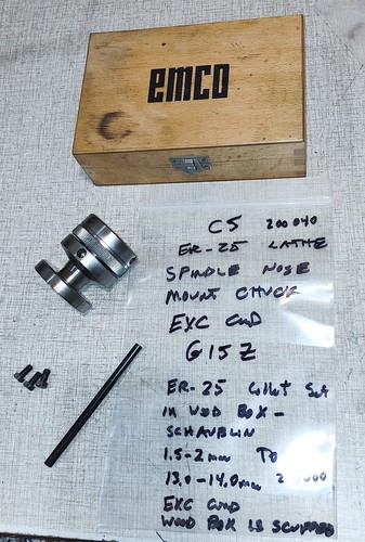 Emco compact lathe esx 25 - lathe, esx-25