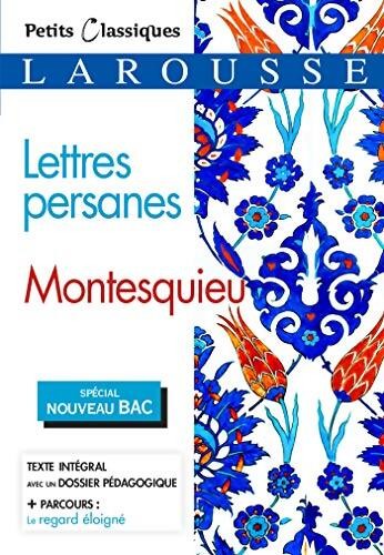 Lettres persanes montesquieu - lettres,