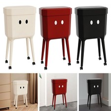 Poubelle de cuisine, corbeille à papier, grande poubelle ménagère avec pieds