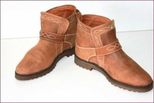 AIGLE Bottines boots Cuir  Marron Clair T 36 TTBE