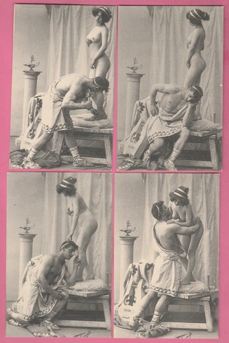 Cpa femme aux seins - 4,