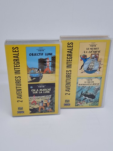 Vhs cassette video - video, tintin
