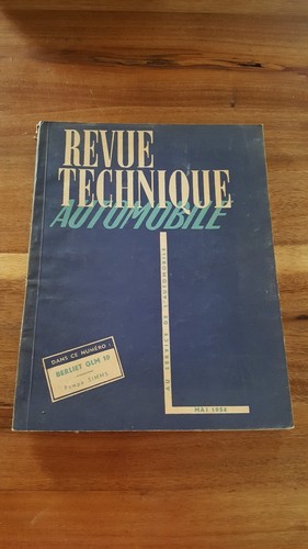 Revue technique automobile - revue, mai
