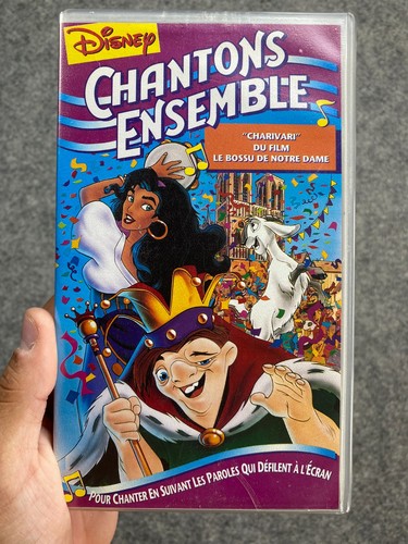 Cassette vhs disney - vhs,