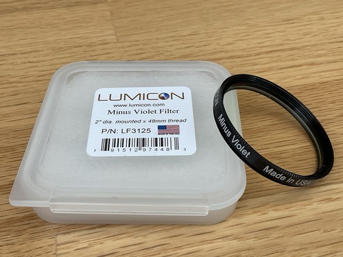 Lumicon minus violet filter - violet,