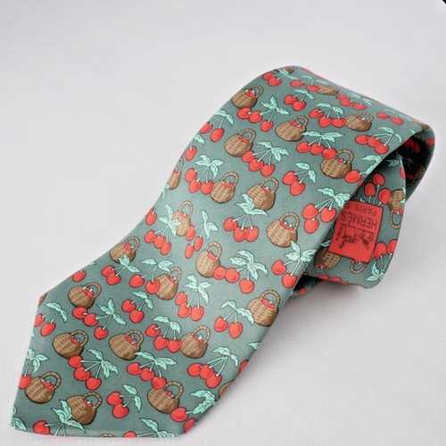 Hermès 7430 silk tie - ,
