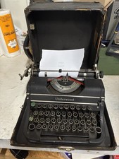 1930a Underwood typewriter