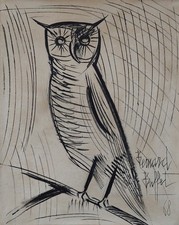 Tableau huile sur toile expressionniste signé Bernard Buffet - Art moderne...