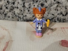 FIGURINE POLLY POCKET 1996 RIDES 'N SURPRISES FUN FAIR MANEGE LAUREN MATTEL