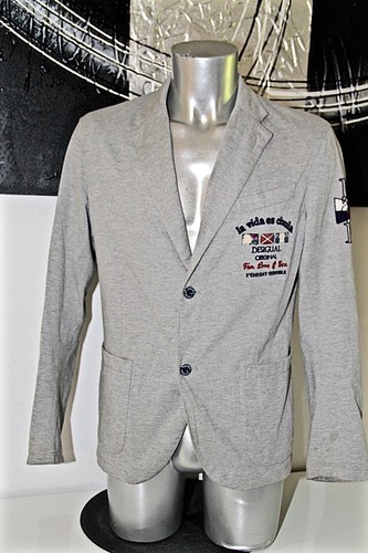 Joli blazer coton homme fun - blazer,