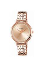 Lorus Montre en plaqué or rose pour femme RG298PX9