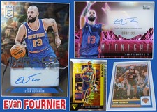 EVAN FOURNIER collection (NBA AUTOGRAPH NUMBERED PARALLELS Panini Topps...)